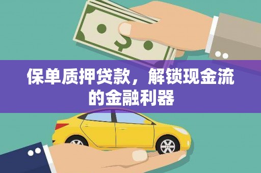 鹿泉保单质押贷款，解锁现金流的金融利器