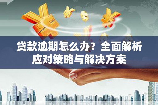 鹿泉贷款逾期怎么办？全面解析应对策略与解决方案