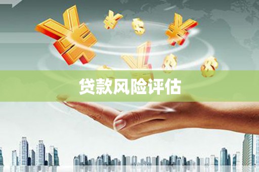 鹿泉贷款风险评估