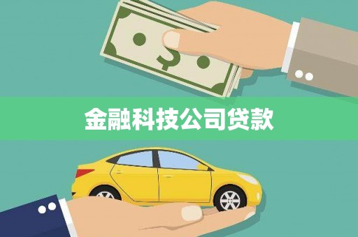 鹿泉金融科技公司贷款