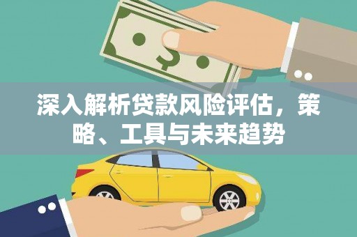 鹿泉深入解析贷款风险评估，策略、工具与未来趋势