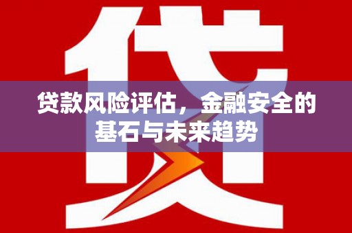 鹿泉贷款风险评估，金融安全的基石与未来趋势