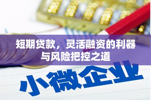 鹿泉短期贷款，灵活融资的利器与风险把控之道