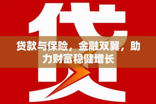 鹿泉贷款与保险，金融双翼，助力财富稳健增长