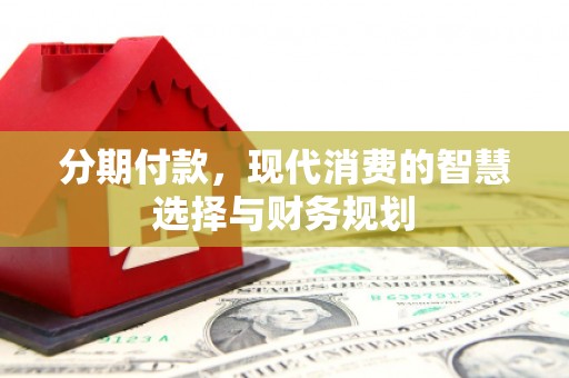 鹿泉分期付款，现代消费的智慧选择与财务规划