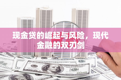 鹿泉现金贷的崛起与风险，现代金融的双刃剑