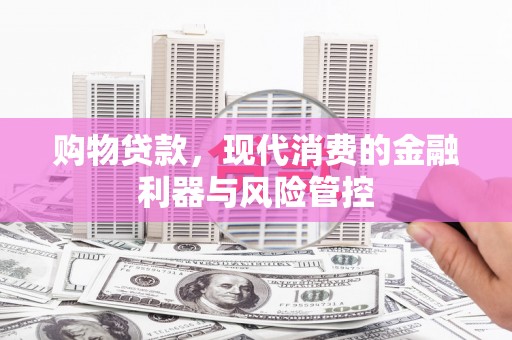 鹿泉购物贷款，现代消费的金融利器与风险管控