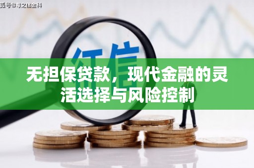 鹿泉无担保贷款，现代金融的灵活选择与风险控制