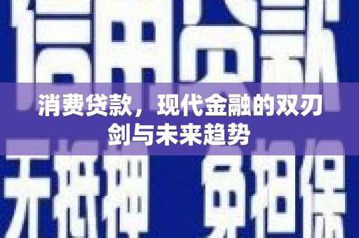 鹿泉消费贷款，现代金融的双刃剑与未来趋势
