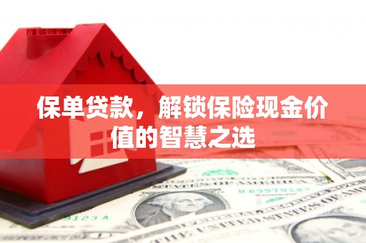 鹿泉保单贷款，解锁保险现金价值的智慧之选