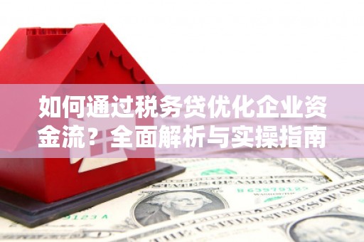 鹿泉如何通过税务贷优化企业资金流？全面解析与实操指南