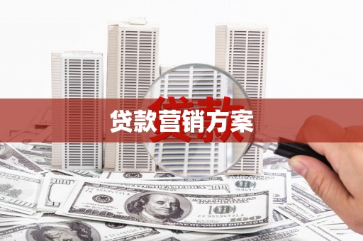 鹿泉贷款营销方案