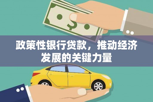 鹿泉政策性银行贷款，推动经济发展的关键力量