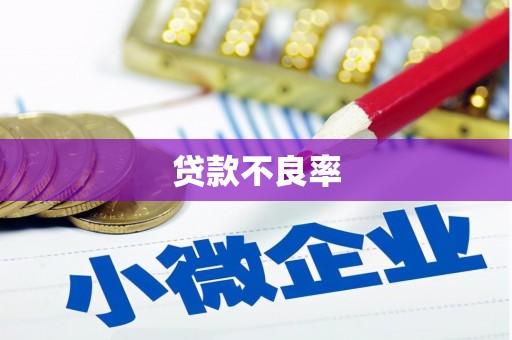 鹿泉贷款不良率