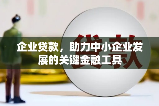 鹿泉企业贷款，助力中小企业发展的关键金融工具