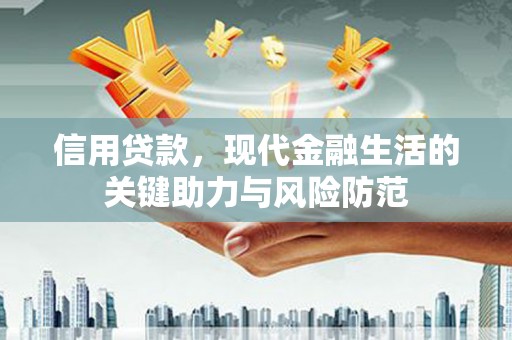 鹿泉信用贷款，现代金融生活的关键助力与风险防范