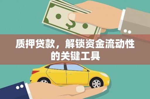 鹿泉质押贷款，解锁资金流动性的关键工具