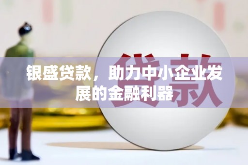 鹿泉银盛贷款，助力中小企业发展的金融利器