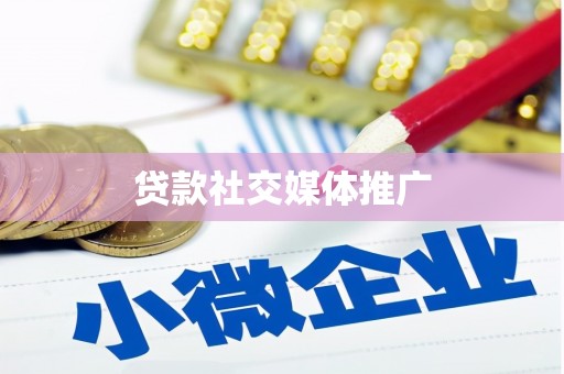 鹿泉贷款社交媒体推广