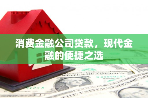 鹿泉消费金融公司贷款，现代金融的便捷之选