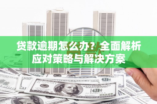鹿泉贷款逾期怎么办？全面解析应对策略与解决方案