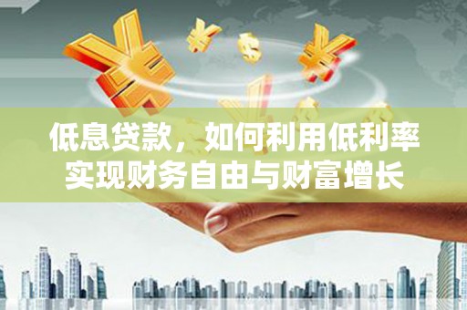 鹿泉低息贷款，如何利用低利率实现财务自由与财富增长