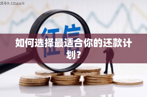 鹿泉如何选择最适合你的还款计划？
